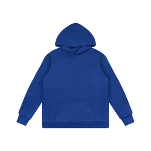 Sudaderas con capucha para hombre con estampado en blanco grueso de algodón y logotipo personalizado - Product Image 2