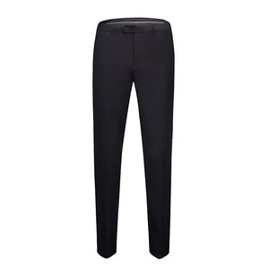 2024ชุดเดรสเข้ารูปคุณภาพสูงของผู้ชายชุดสูทธุรกิจสีพื้นกางเกงสำนักงานเอวยางยืดกางเกงไซส์ใหญ่พิเศษ6XL สตรีทแวร์ - Product Image 4