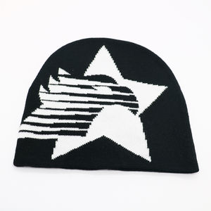 2025 alta calidad cálido invierno Toques gorros personalizados al por mayor gorro de punto con logotipo personalizado adulto - Product Image 3
