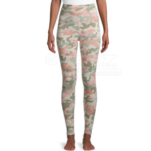 Leggings pour femmes taille haute avec tissu extensible et conception ajustée pour Yoga Fitness et vêtements quotidiens Leggings pour femmes - Product Image 1