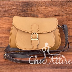 Bolso cruzado de cuero genuino de grano completo de gran capacidad de alta calidad a la moda para mujer, bolso de diseñador de lujo de piel de vaca Vintage - Product Image 1