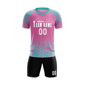 Maillot de football sublimé, kit de vêtements de l'équipe personnalisés, tissu à séchage rapide, tailles OEM pour adultes et jeunes, livraison rapide en usine, fournisseur - Product Image 5