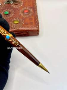 Pluma de cristal de cuarzo transparente hecha a mano al por mayor | Herramienta de escritura curativa de piedra natural | Regalo de Diario Espiritual de meditación Reiki - Product Image 2