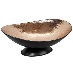 Bol tendance pour la maison et la cuisine des hôtels, vaisselle, bol de service avec finition antique en métal, bol de service - Product Image 3