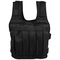 Gilet lesté professionnel en tissu Oxford, écologique, avec rembourrage en polyester réglable, 8-20 kg, pour la gym, la course, le fitness, l'entraînement et la perte de poids