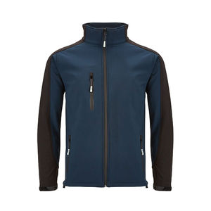 Chaquetas Casuales Personalizables al por Mayor para Hombre, de Tejido Softshell con Cuello Alto de Lona y Logotipo Frontal - Ropa de Abrigo de Invierno de Alta Calidad - Product Image 1