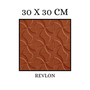 BALDOSA DE CERÁMICA IMPRESA DIGITALMENTE 300X300MM PARKING EXTERIOR AZULEJOS DE TERRACOTA INTERIORES DE LUJO ACTUALIZACIÓN AZULEJOS ROJOS OSCUROS - Product Image 3