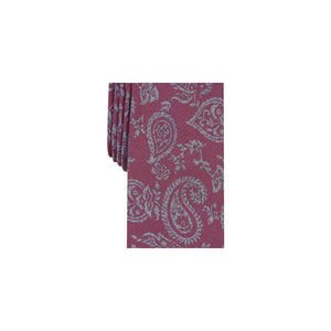 Cravatta sottile da uomo Bar III Glenn Pine Paisley Woven, colore rosso, taglia regolare - Product Image 2
