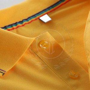 Camiseta de Manga Corta de Punto Sólido de Alta Calidad para Hombre, Estilo Urbano, Gruesa, Unisex - Product Image 4