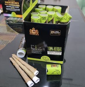 Rollos de hojas de ébano con sabor a menta, arándano, plátano, crema rusa, conos de hoja de palma de ébano sin filtrar, suministro de fábrica a granel, los mejores precios - Product Image 5