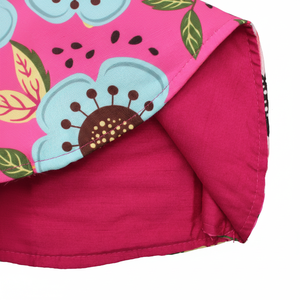 ชุดเลเฮนกาโชลีสีชมพูลายดอกไม้สำหรับเด็ก ยี่ห้อโชรยัม แฟชั่น ตัดเย็บอย่างดี ยาวคลุมพื้น ชุดพื้นเมืองอินเดียแบบดั้งเดิม สำหรับงานเทศกาล - Product Image 4