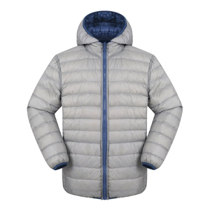 Veste d'hiver courte à capuche personnalisée pour homme, style OEM, fermeture éclair, respirante, coupe-vent, pour la randonnée en montagne, le ski, la neige, vêtements d'extérieur - Product Image 4