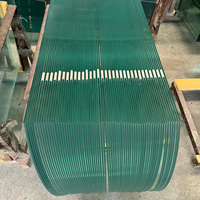 Dessus de table en verre trempé de rayon de 8mm 10mm personnalisables en gros