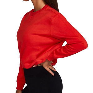 Sweat-shirt écologique pour femmes à quantité minimale de commande bas fabriqué au Pakistan Sweat-shirt pour femmes avec impression de logo personnalisé Vêtements d'hiver Sweat-shirt pour femmes - Product Image 2