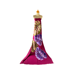 2025 Pareos de rayón de la mejor calidad Pareo de una pieza Floral pintado a mano ilustraciones originales conjunto de 3 piezas mejor ropa de playa balinesa - Product Image 4