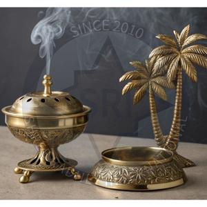 Fragancia egipcia para el hogar, soporte para incienso, difusor de Aroma, decoración, artesanías de lujo, la mayoría de las tendencias, quemador de incienso lujoso de latón 2025 - Product Image 4