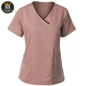 ชุดเครื่องแบบพยาบาลแบบมีเชือกผูกชุดสครับแห้งเร็วชุดสครับสไตล์ใหม่ในปากีสถาน - Product Image 2