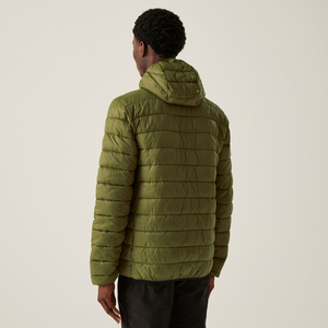 Reversible Unisex Hooded Canvas Bubble <b>Puffer</b> <b>Jacket</b> Lightweight <b>Waterproof</b> Eco-Friendly High Street Men <b>Women</b> Daily Wear Sports - Product Image 4