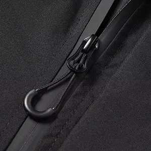 แจ็คเก็ตกันลมมีฮู้ดสำหรับผู้ชายเสื้อกันลมมีซิปเต็มรูปแบบมีสองสีมีฮู้ดสำหรับใส่กลางแจ้งมีซิปขนาด50 + น้ำหนักเบา - Product Image 4