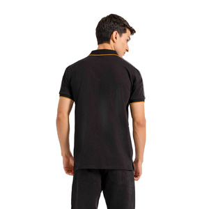 เสื้อโปโลสีดำสำหรับผู้ชายเสื้อโปโลคอปกและแขนเสื้อแบบลำลอง - Product Image 4