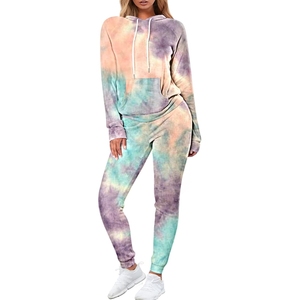 Easy wear chándal Jogging Wear Chándal Conjunto colección de invierno Casual Jogging dos piezas mujeres Chándales - Product Image 1