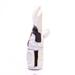 Dernier design en stock, haute qualité, personnalisable, nouveau gant de football en latex imperméable à doigts complets avec sangle de poignet réglable pour l'extérieur - Product Image 4