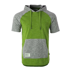 Vente en gros Streetwear Style Hip Hop T-shirt à manches courtes pour hommes 100% coton T-shirt imprimé pour hommes avec capuche T-shirts pour hommes - Product Image 5