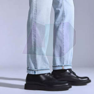 Classic Everyday Casual Style <b>Men</b> Jeans Pant Smooth Finish Fabric Comfortable Fit Ideal For Regular Wear In All Seasons - Product Image 5