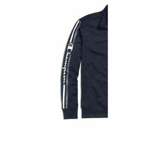 เสื้อแจ็คเก็ตแทร็คสีน้ำเงินลำลองสำหรับผู้ชาย Champion ไซส์ XXL ระบายอากาศได้ดี กันลม ผลิตจากไนลอน พิมพ์ลายโลโก้ สไตล์หลวมๆ สำหรับฤดูใบไม้ร่วง - Product Image 2