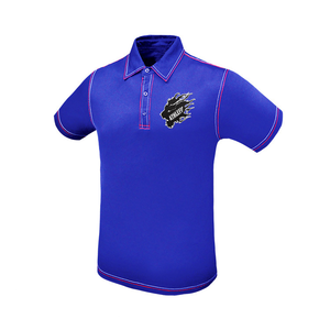 Polo con logotipo bordado personalizado para hombre, 100% algodón, secado rápido, transpirable, uniforme de Golf, polo con bordado de Color sólido - Product Image 4