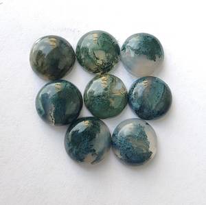 อัญมณีโมรามอสทรงหลวมธรรมชาติคุณภาพสูงอัญมณีทรงมนอัญมณีทรงโค้งที่มีค่าทำเครื่องประดับรูปทรงต่างๆขัดเงาขนาด - Product Image 2