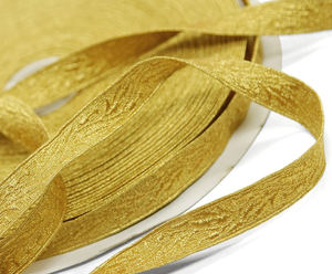 Tout nouveau personnalisé 2025 Pakistan tresses haute qualité or argent Bullion tresse garniture 5 Yards 27 Yard rouleau sur mesure - Product Image 3