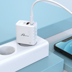 Adaptador GAN PD20W tipo C, carga rápida de 20W para auriculares, teléfonos, uso doméstico e industrial, compatible con los estándares de la UE, Reino Unido y EE. UU. - Product Image 6