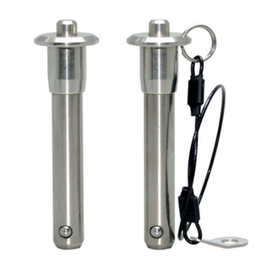 Goupille de positionnement à dégagement rapide en acier inoxydable usinée sur mesure par CNC, diamètres 5, 6, 8, 10, 12 mm - Product Image 1