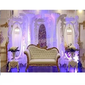 Marco de boda de compromiso, decoración de boda, marco de diseño, paneles hindúes, evento, fondo blanco - Product Image 1