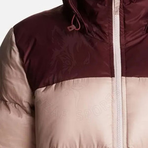 Chaqueta acolchada de alta calidad con logotipo de Material personalizado transpirable para mujer, chaqueta acolchada de plumón para mujer a bajo precio - Product Image 6