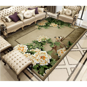 Alfombra Personalizada con Diseño de Tinta Lavable, Base Antideslizante con Puntos, Fácil de Limpiar, Material de Terciopelo Cristal para el Hogar, Impresa - Product Image 3