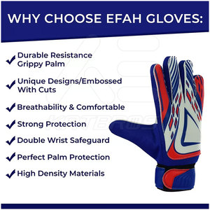 Gants de protection de gardien de but de dernière conception gants de football de gardien de but de qualité supérieure en gros - Product Image 5