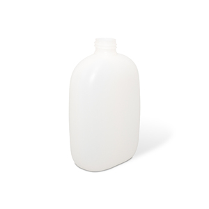 Wholesale 2025 HDPE <b>Plastic</b> 380ml Flat <b>Bottle</b> with Flip Cover Square Shape for Skin Care Lotion Plush Separate <b>Squeeze</b> <b>Bottle</b> - Product Image 4