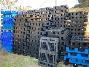 Palet de Plástico de Alta Calidad para Exportación Mundial, Palet de 4 Vías, Mejor Precio, Palet de Plástico Europeo de una Sola Cara, Estándar Europeo - Product Image 4