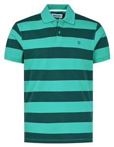 Polo de algodón con diseño de rayas en el pecho personalizado de nuevo diseño, polos de Color sólido para hombre - Product Image 1