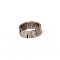 Bague personnalisée en acier inoxydable faite à la main pour anniversaire de mariage, option logo personnalisé, support OEM/ODM, livraison DHL, cadeau
