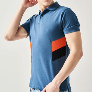 เสื้อโปโลชาย 100% ผ้าฝ้าย สวมใส่สบาย แห้งเร็ว ระบายอากาศดี ผ้าถักเนื้อแน่น คุณภาพสูง เสื้อกอล์ฟลำลองสำหรับผู้ชาย - Product Image 1