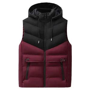 Industry Trending OEM Veste bulle à manches courtes pour hommes avec capuche Vêtements d'hiver Veste personnalisée pour hommes - Product Image 2