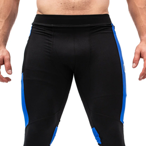 Legging personnalisé à séchage rapide pour hommes, meilleure vente, avec sublimation à l'arrivée, Leggings de yoga à taille élastique de qualité supérieure - Product Image 3