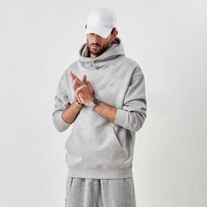 Novedad 2025, Todas las Colores, 100% Algodón, Sudadera con Capucha y Cordón Frontal, Mangas Largas, Puños y Bajo Elásticos, Talla Grande - Product Image 3