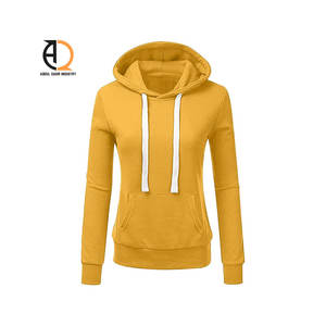 Sudadera con Capucha Extra Grande para Mujer, Logotipo Personalizado, Color Sólido, Manga Larga, Sudadera Informal para Mujer - Product Image 5