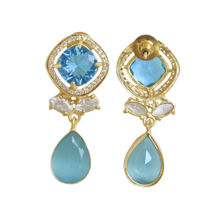 Piedras Preciosas de Latón al por Mayor, Circonita Natural, Piedra Semipreciosa, Acabado Chapado en Oro de 18K, Sin Níquel, Duradero, al por Mayor - Product Image 3