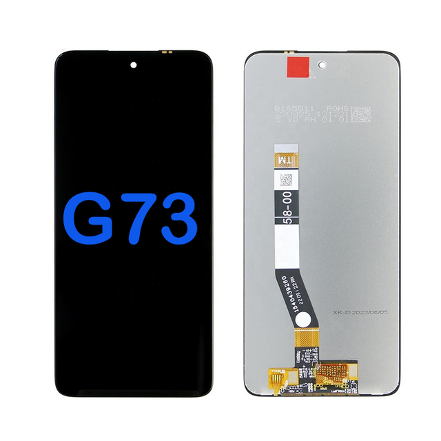 LCD Touch Screen Replacement for Motorola Moto G73 with 1 Year Warranty High Quality Original Digitizer 100% Tested