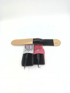 Pince à épiler professionnelle d'extension de cils droite mince plasma noir à 90 degrés Instrument de beauté en acier inoxydable avec logo personnalisé incurvé - Product Image 2